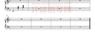 大海啊故乡钢琴伴奏 大海啊故乡钢琴伴奏