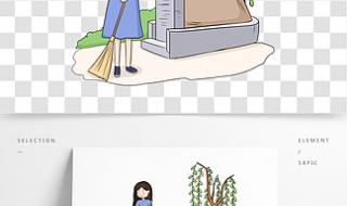 与清明节气有关的古代名画 清明节绘画图片大全