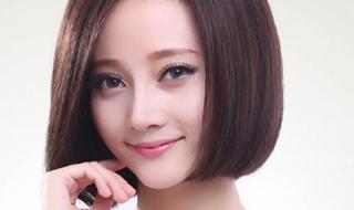 圆脸刘海发型图片